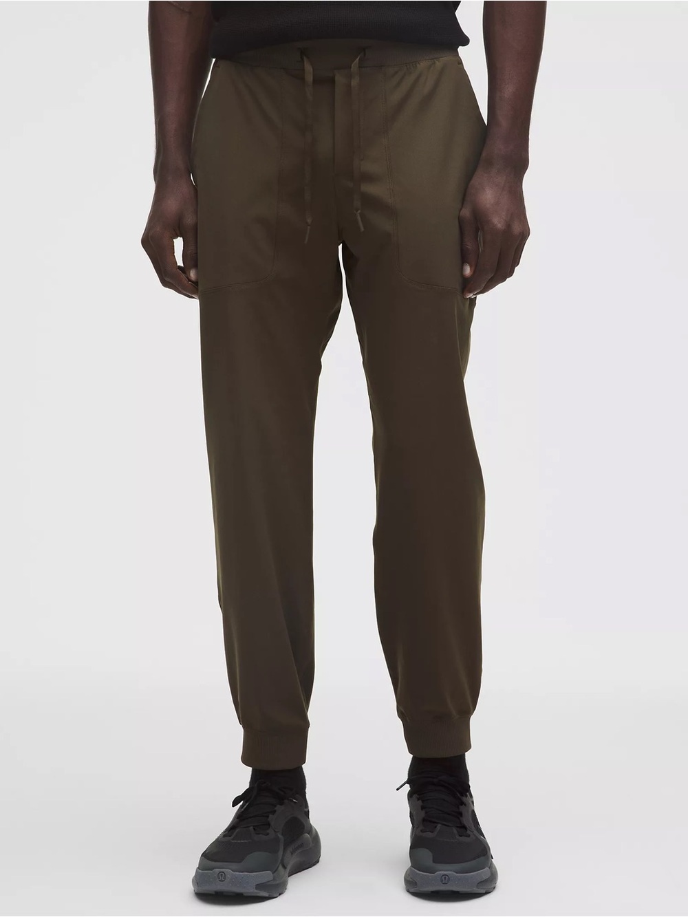 Lululemon ABC Warpstreme Jogger Pants On The Move Size Medium In Olive Brown